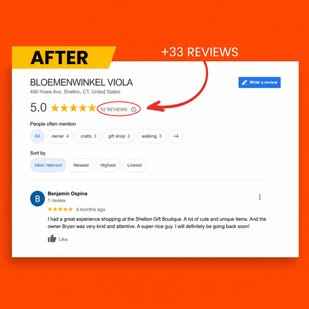 Verzamel meer Google Reviews